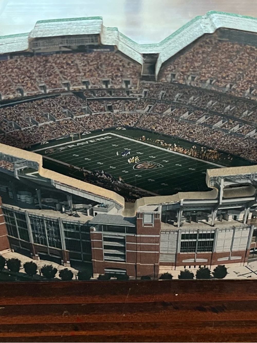 M&T Bank Stadium 3D wooden replica